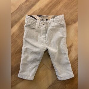 ‼️ SOLD ‼️ Burberry beige velvet infant pants